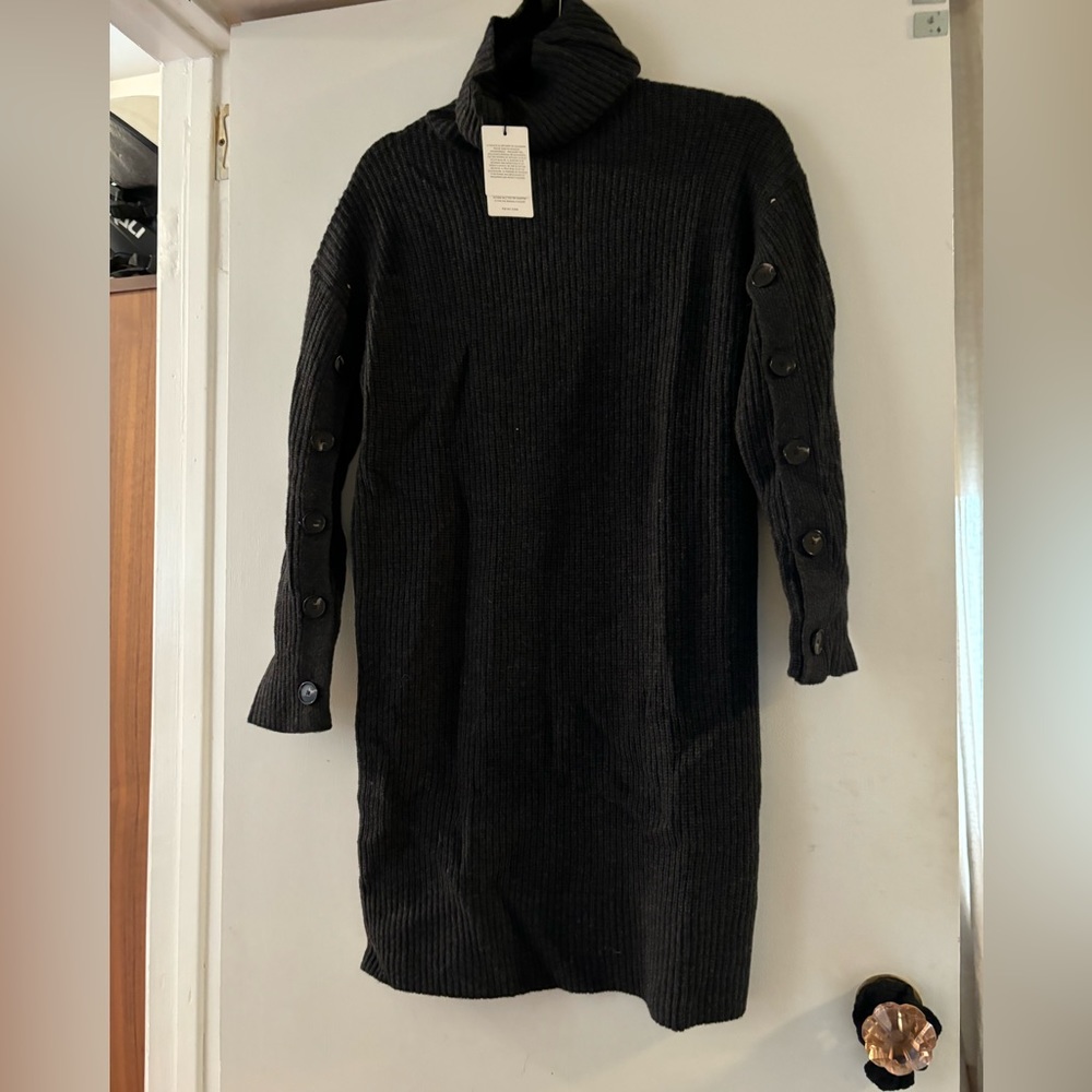 Remiss turtleneck sweater dress